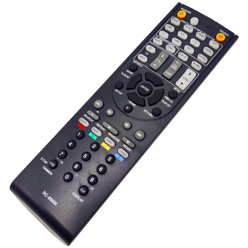 INTECHING RC-898M AV Receiver Remote Control for Onkyo TX-NR545, TX-NR646, TX-NR747 - Image 2